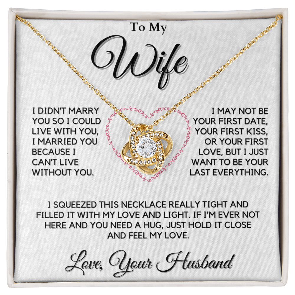 Best Gift For Wife | Love Knot Necklace