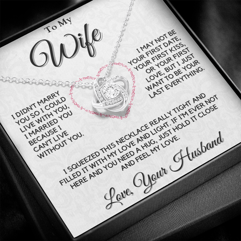Best Gift For Wife | Love Knot Necklace