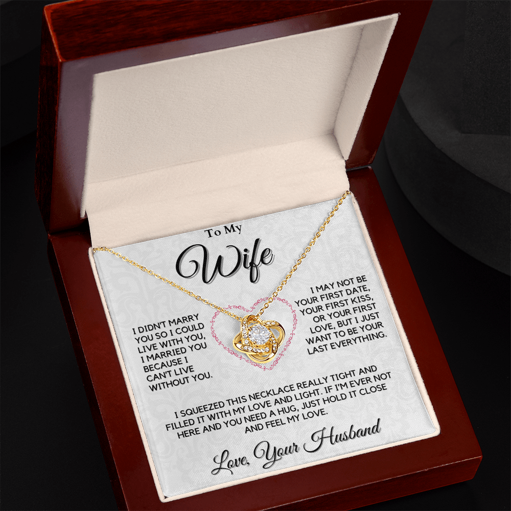 Best Gift For Wife | Love Knot Necklace