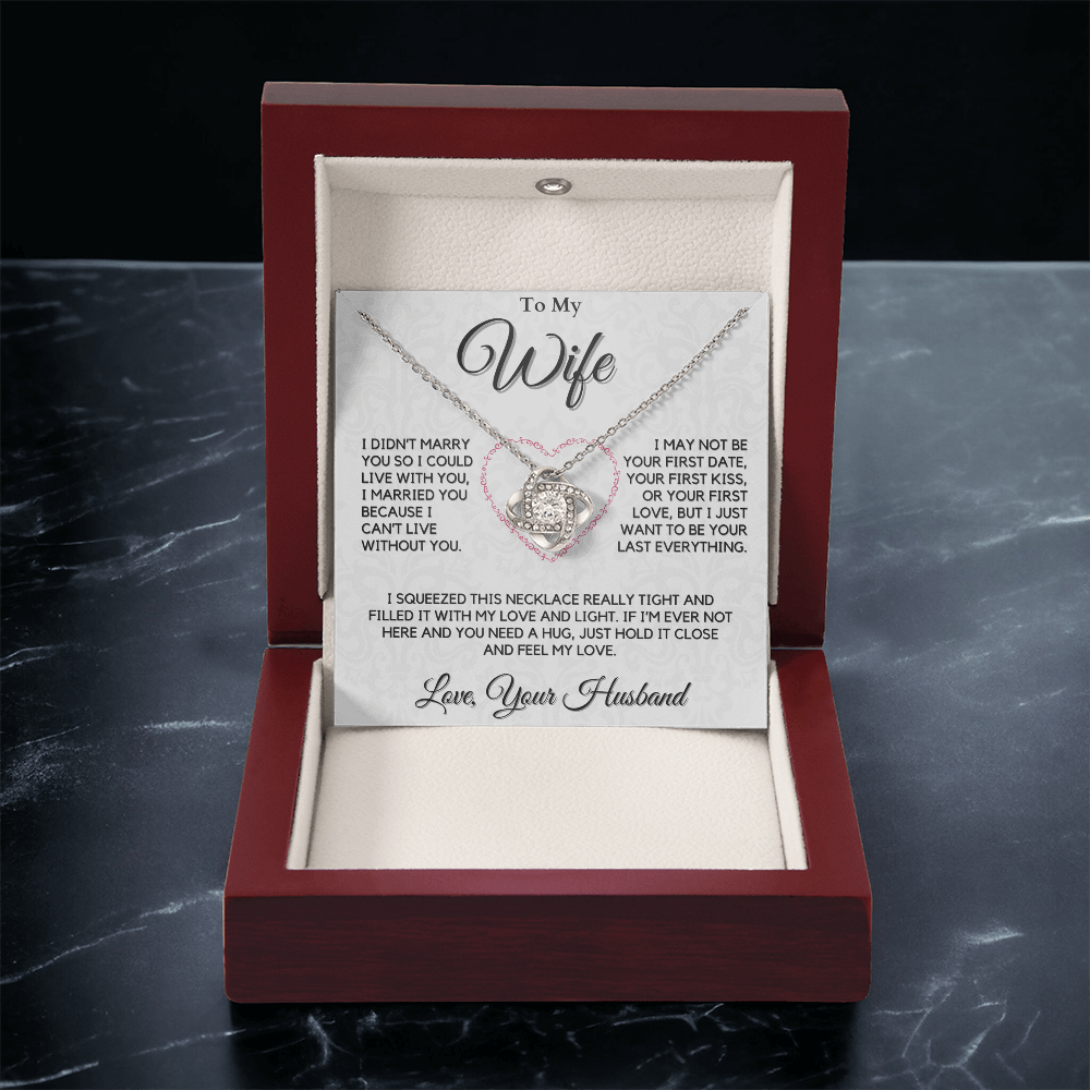 Best Gift For Wife | Love Knot Necklace